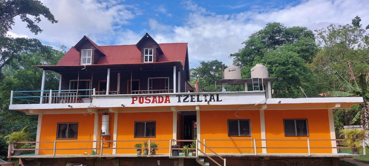 Posada Tzeltal Arroyo Agua Azul Экстерьер фото